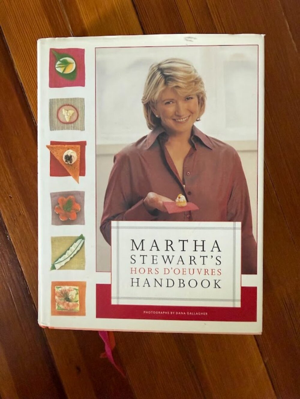Martha Stewart Hors D'oeuvres Handbook Hardback 1999 Collector Cookbook Cottage